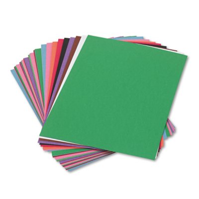 Pacon - Construction Paper, 58 lbs., 9 x 12 - Assorted, 50 Sheets per Pack