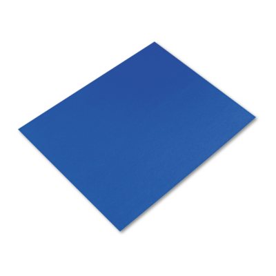 Pacon - Colored Four-Ply Poster Board, 28 x 22, Dark Blue - 25/Carton