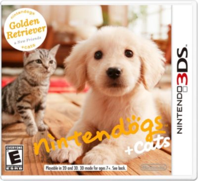 Nintendogs + Cats: Golden Retriever - 3DS