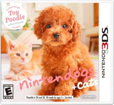 Nintendogs + Cats: Toy Poodle - 3DS