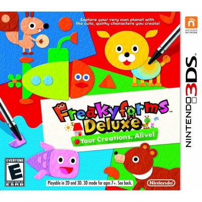 Freakyforms Deluxe: Your Creations Alive - 3DS