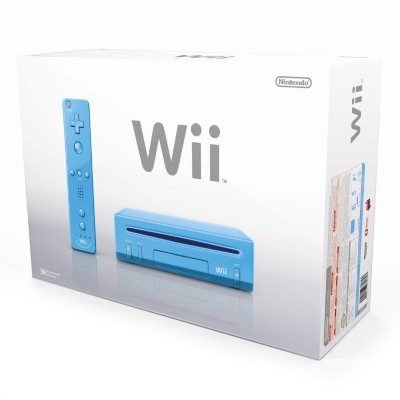 Nintendo® Wii™ Blue Console Limited Edition