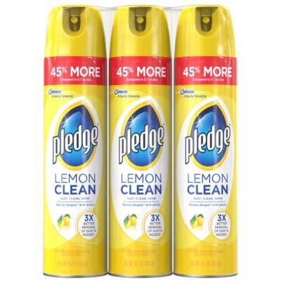 UPC 046500770517 product image for Pledge Furniture Spray, Lemon Scent (14.2 oz, 3 pk.) | upcitemdb.com