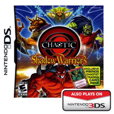 Chaotic: Shadow Warriors with Trading Card - NDS