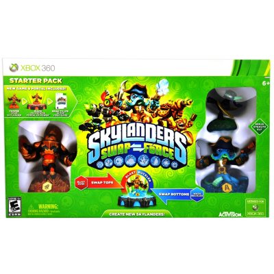skylanders swap force characters xbox 360