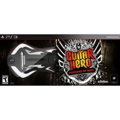 Guitar Hero 6: Warriors of Rock Bundle (Software & Guitar) - PS3