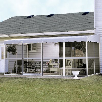 PatioMate® Screen Enclosure - 8'6" x 17'1" - Gray