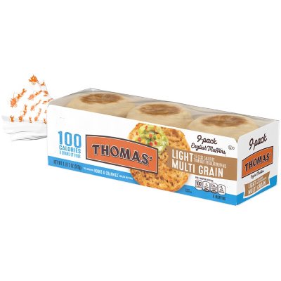 Thomas' English Muffins - Multi-Grain - 18 oz. - 9 pk.