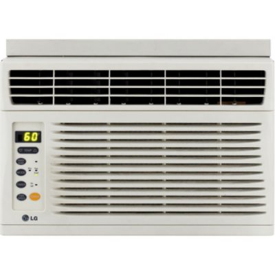 LG Electronics Energy Star 6,000 BTU Window-Mounted Air Conditioner with Remote Control 
