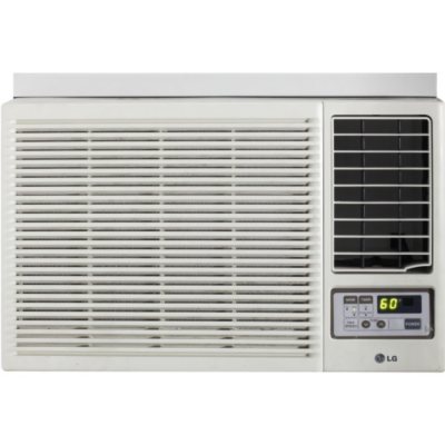 LG 7,000 BTU Window-Mounted Air Conditioner with Supplemental Heat