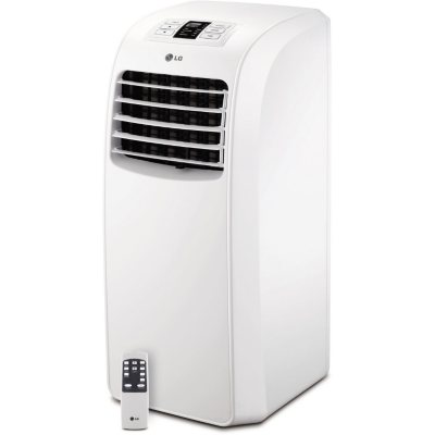 LG 8,000 BTU 115V Portable Air Conditioner with Remote Control (White)