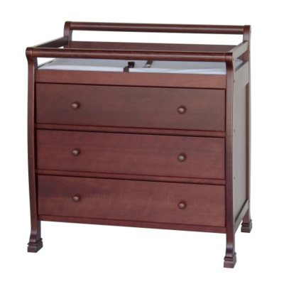 Cadence 3 Drawer Changer - Cherry