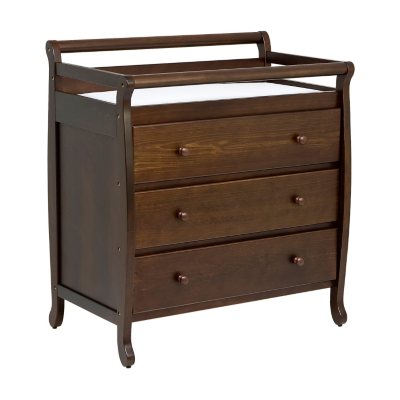  DaVinci Emily 3-Drawer Changer Dresser, Espresso 
