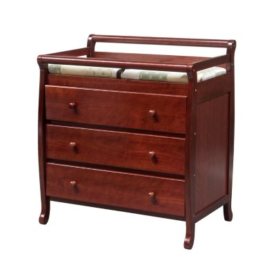  DaVinci Emily 3-Drawer Changer Dresser, Cherry 