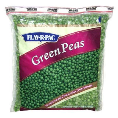 FLAV-R-PAC® Green Peas - 5lb bag
