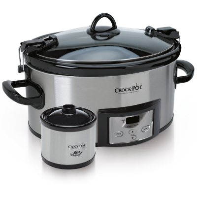 Crock-Pot 6 Quart Digital Cook & Carry with Lil Dipper