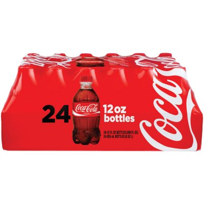 Coke - 12 oz. plastic bottles - 24 pk.