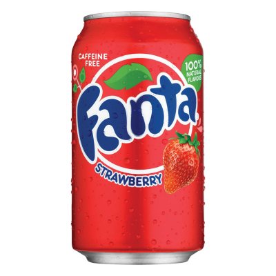 Fanta® Strawberry Soda - 12/12 oz.