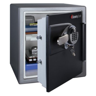 SentrySafe - Fire Safe, Fingerprint Lock - 1.2 Cubic Feet