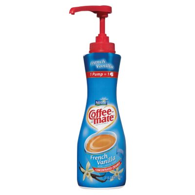 Nestle Coffee-mate Liquid Creamer Pump, French Vanilla (625 ml)