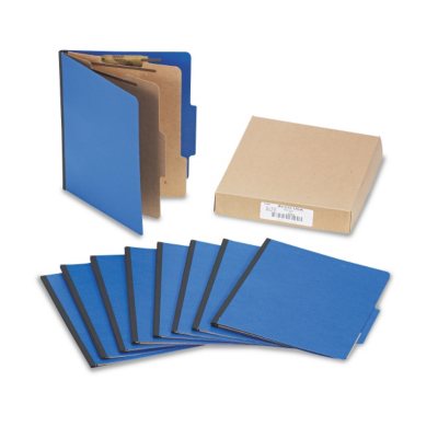 ACCO Color Coded Top Tab Folders w/ Fasteners