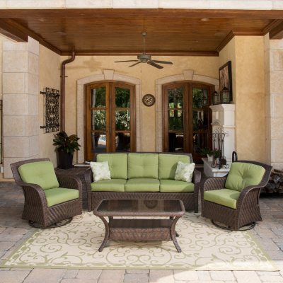 Newport Outdoor Seating Set Turf - 4 pc. - Sam's Club