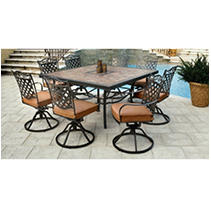 Wrought Iron Dining Furniture on Catania Wrought Iron Dining Set   10 Pc    Sam S Club