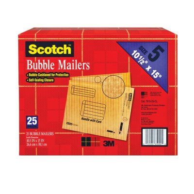 UPC 051131859999 product image for Scotch Bubble Mailers - size 5 (10.5