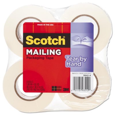 UPC 051131935129 product image for Scotch® Tear-By-Hand Packaging Tape, 1.88