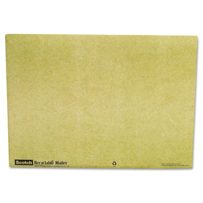Scotch Recyclable #5 Padded Mailer - Green - 10 Pack