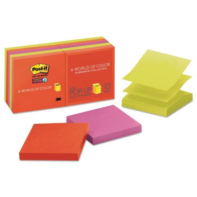 Post-it Super Sticky Pop-Up Notes Neon Refill