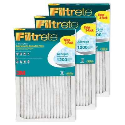 Filtrete Allergen Reduction 3 Pack Filters - 20 in x 30 in x 1 in