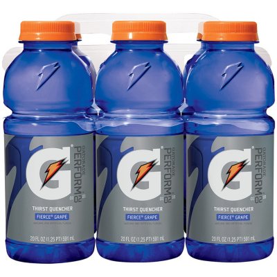 Gatorade® Fierce Grape, 24/24 Oz Bottles