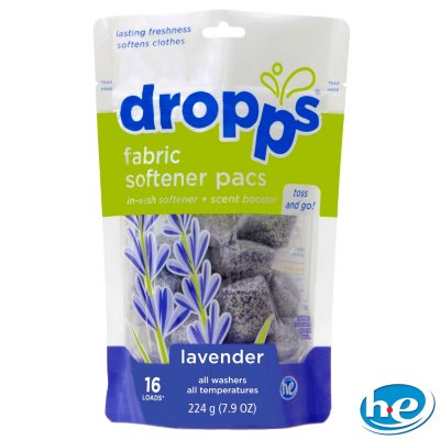 Dropps - Fabric Softener Pacs, Lavender - 96 Loads