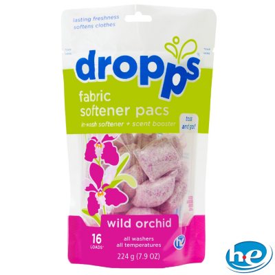 Dropps - Fabric Softener Pacs, Wild Orchid - 96 Loads