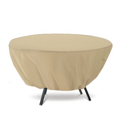 Round Patio Table Cover - Sand
