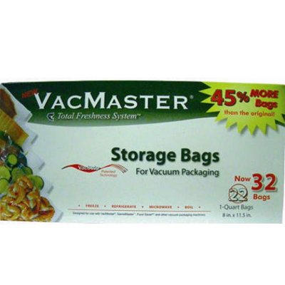 VacMaster Quart Bags - 32 count