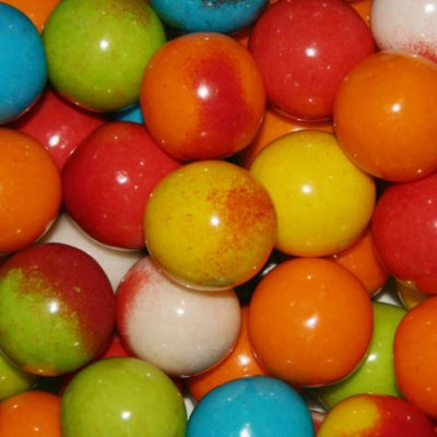 Dubble Bubble Filled 24mm Gumballs - 850 count - Various Flavors