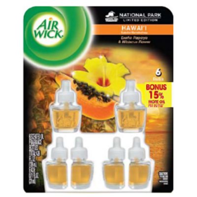 AIR WICK Oils Mega Value Refills - Various Scents - 5 pk.