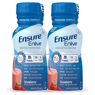 UPC 070074642918 product image for Ensure Enlive Advanced Nutrition Strawberry Meal Replacement Shakes with 20g of  | upcitemdb.com