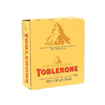 Toblerone Milk Chocolate Bar (1.76 oz., 20 ct.)