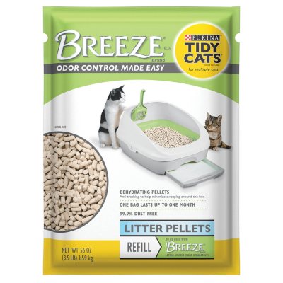 UPC 070230127228 product image for D - Tidy Cats BREEZE Cat Litter Pellets Refill for Multiple Cats (3.5 lb. Pouch) | upcitemdb.com