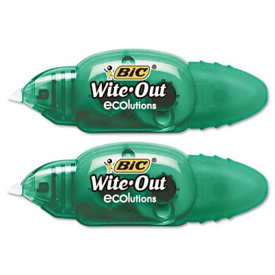 UPC 070330514737 product image for BIC - Wite-Out Ecolutions Mini Correction Tape, White, 1/5