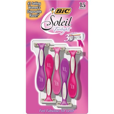 BIC Soleil Twilight Disposable Razors - 15 ct.