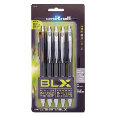 UPC 070530005479 product image for uni-ball - Jetstream RT Roller Ball Retractable Pen, 1.0 mm, Assorted Ink, Bold  | upcitemdb.com