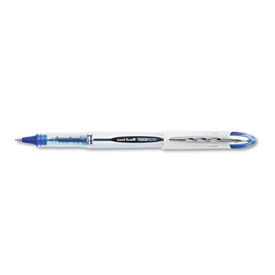 UPC 070530612325 product image for uni-ball Vision Elite Roller Ball Stick Waterproof Pen, Blue/Black Ink - Bold | upcitemdb.com