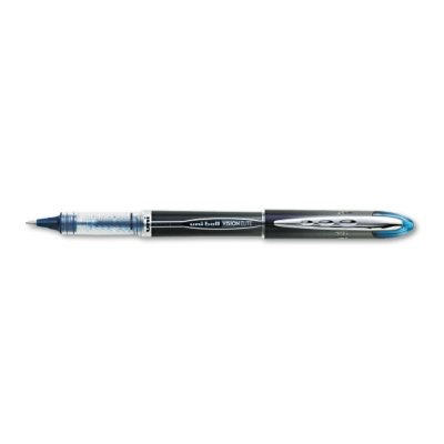 UPC 070530690200 product image for uni-ball Vision Elite Roller Ball Stick Waterproof Pen, Blue/Black Ink - Super F | upcitemdb.com