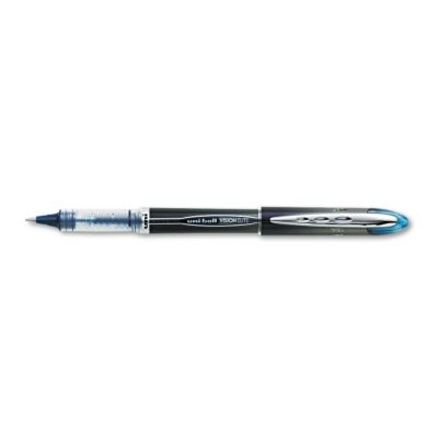 uni-ball - Vision Elite Roller Ball Stick Waterproof Pen, Blue-Black Ink - Super Fine