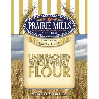 Prairie Mills Whole Wheat Flour - 6 pk. - 4 lb. each