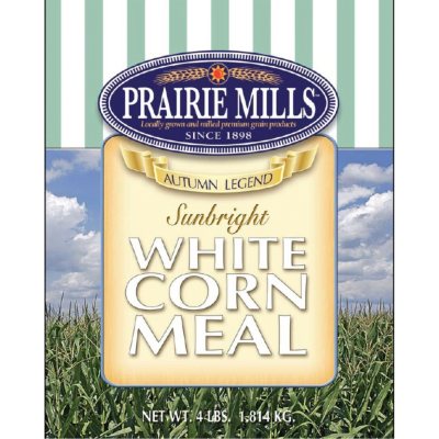 Prairie Mills White Corn Meal - 6 pk. - 4 lb. each